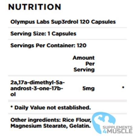 Olympus Labs Superdrol | Olympus Labs Superdrol Ergänzungen