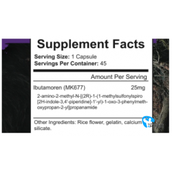 Lawless Ibuta HGH MK-677 25 mg 45 caps