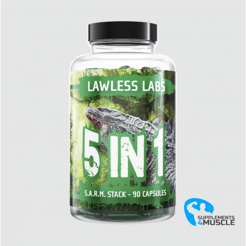 Lawless Labs 5 in 1 Godzilla Sarm Stack 90 caps Lawless Labs 5 in 1 Godzilla Sarm Stack 90 caps