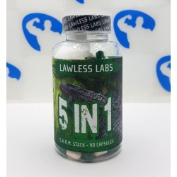 Lawless Labs 5 in 1 Godzilla Sarm Stack 90 caps