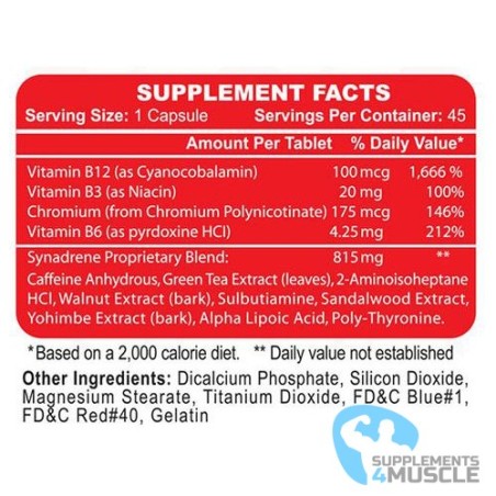 HI-TECH PHARMACEUTICALS Synadrene DMHA | Supplementen4muscle