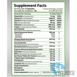 Revange Nutrition Próstata Vita-Shield Suplementos | S4M