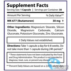 MK-677 Ibutamoren Supplements | Supplements4muscle