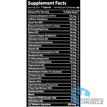 Supplementen van Core Labs X NUKE | Supplementen4muscle