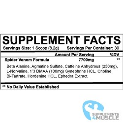 Anti-Hero Labs VENOM 100 mg DMAA | Kosttillskott4muscle