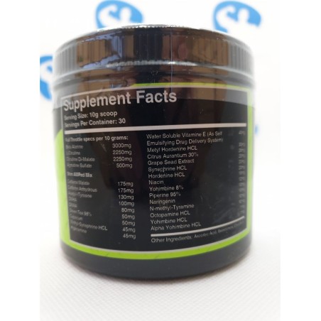 Muscolo Intelligente Sharp AMF DMAA | Supplements4muscle