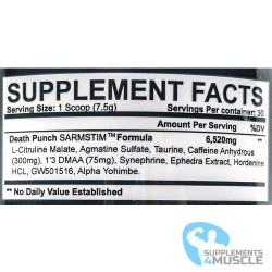 Strength Game Death Punch DMAA | Supplements4muscle