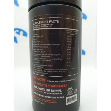 Outbreak Reclaim Suplementos | Supplements4muscle
