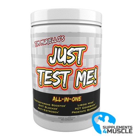 Tim Muriellos Just Test Me! | Kosttillskott4muscle