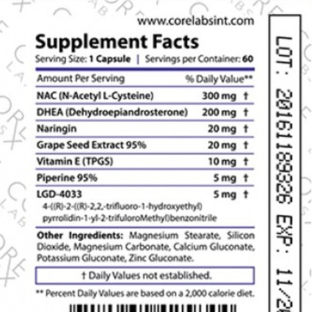 Core Labs X LGD 60 caps Supplementen | Supplementen4muscle
