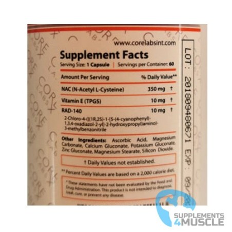 Core Labs X Rad 140 Pro Integratori | Supplements4muscle