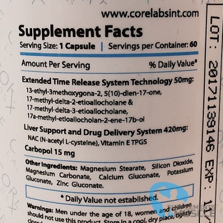 Core Labs X Size Up 60 caps Supplements | Supplements4muscle