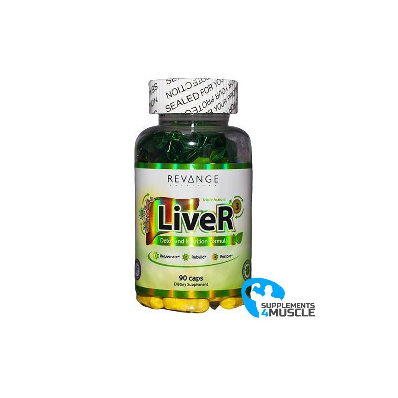 Revange Nutrition Lever3 90caps | Supplementen4muscle