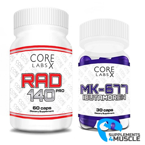 Core Labs X stack for bulking: MK-677+RAD-140 Pro