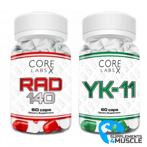 Core Labs X stack for bulking: RAD-140 + YK-11
