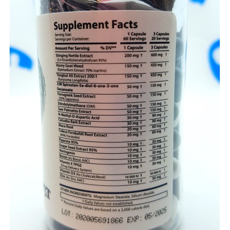 Core Labs X Veno Test 60 caps | Core Labs X Veno Test Suplementos