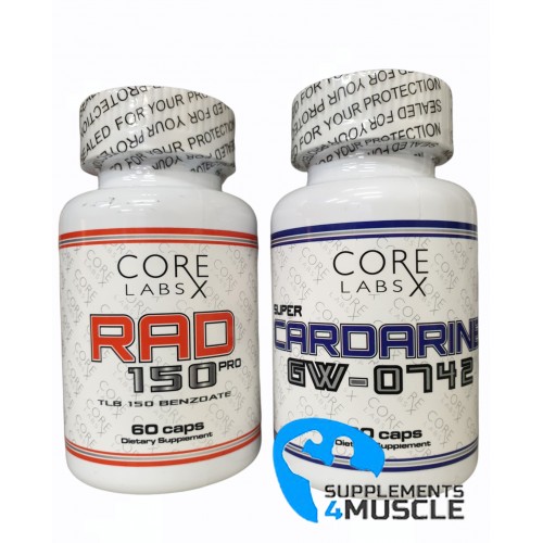 Core Labs stack for lean mass: Super Cardarine+RAD-150