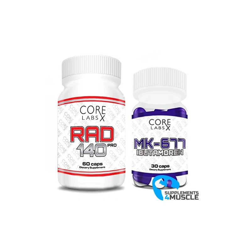 Core Labs X stack for bulking: MK-677+RAD-140 Pro | S4M