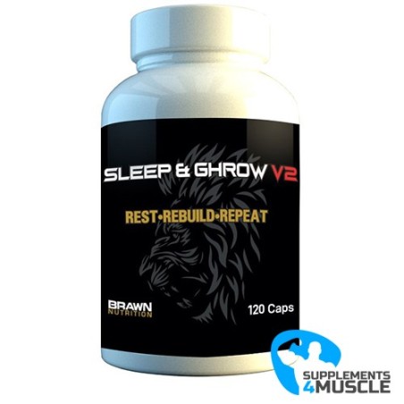 Brawn Sleep & Ghrow V2 120 Kapseln Nahrungsergänzungsmittel | S4M