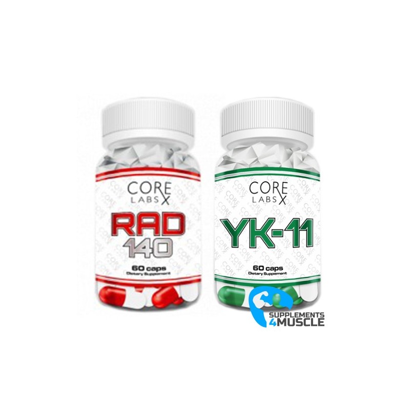 Core Labs X stack para bulking: RAD-140 + YK-11 | S4M