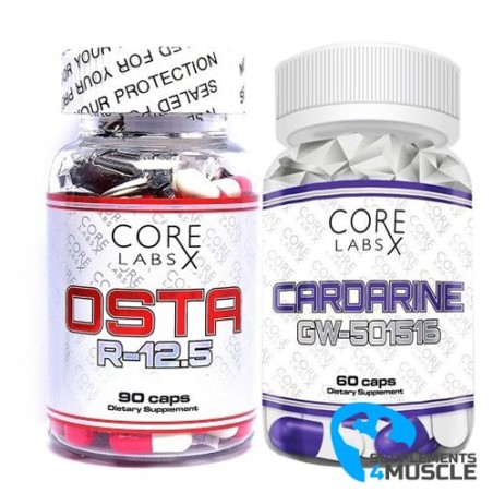 Core Labs X stack for cutting: Osta R-12.5 + GW-501516