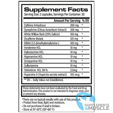 Skull Labs Ripper 60 caps Supplements | Supplements4muscle