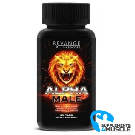 Revange Alpha Male 60 caps Suplementos | Supplements4muscle