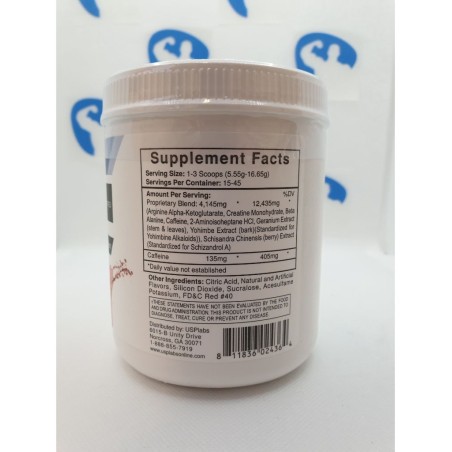 USP LABS Jack3d 250g DMAA+DMHA | Supplements4muscle