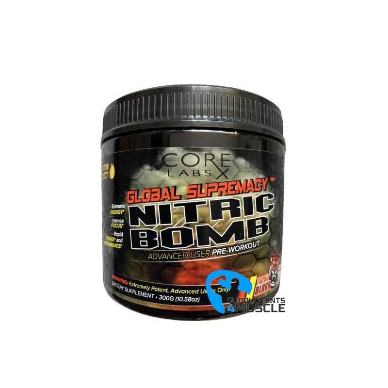 Core Labs X Nitric Bomb 300g Integratore | Supplements4muscle