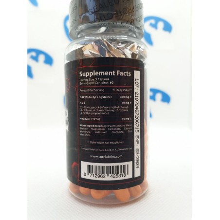 Core Labs X S-23 60caps Supplements | Supplements4muscle