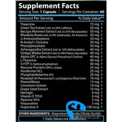Gehirn Pro 60caps Ergänzungen | Supplements4muscle