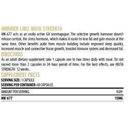 Hammer Labz Ibuta Strength 60caps | Supplements4muscle