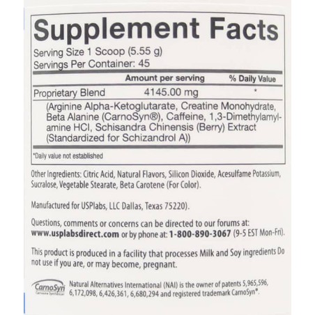 USP LABS Jack3d Pre Workout Ergänzungen | Supplements4muscle