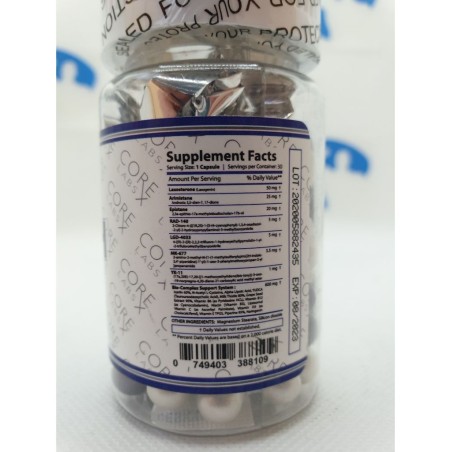 Core Labs X LX-GH Pro 30 gélules | Supplements4muscle