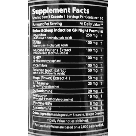 Revange Nutrition Lights Out 60caps | Supplements4muscle