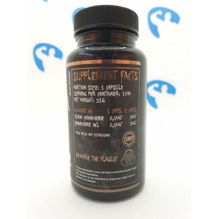 Yohimbine Stack 100caps Supplementen | Supplementen4muscle