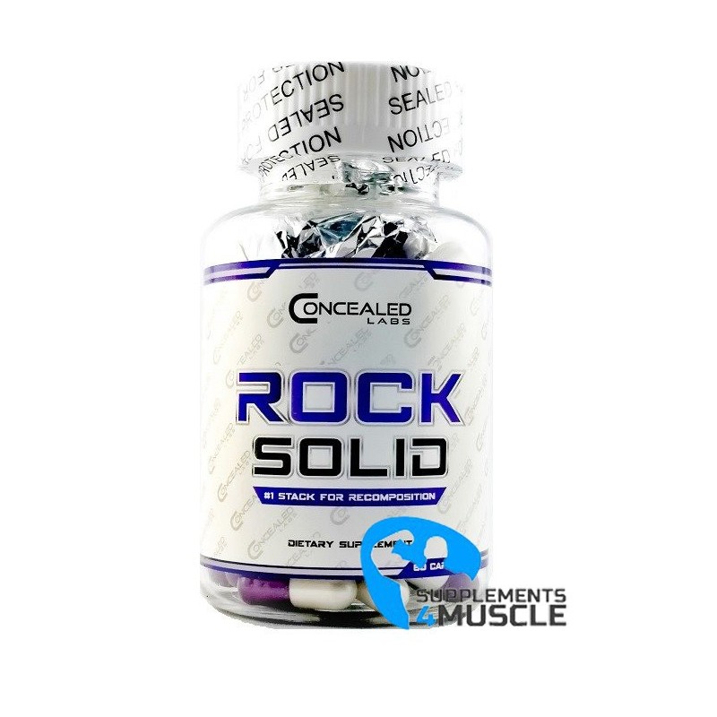 Concealed Labs Solid Rock 60caps | Supplements4muscle