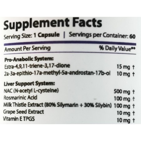 Concealed Labs Solid Rock 60caps | Supplements4muscle