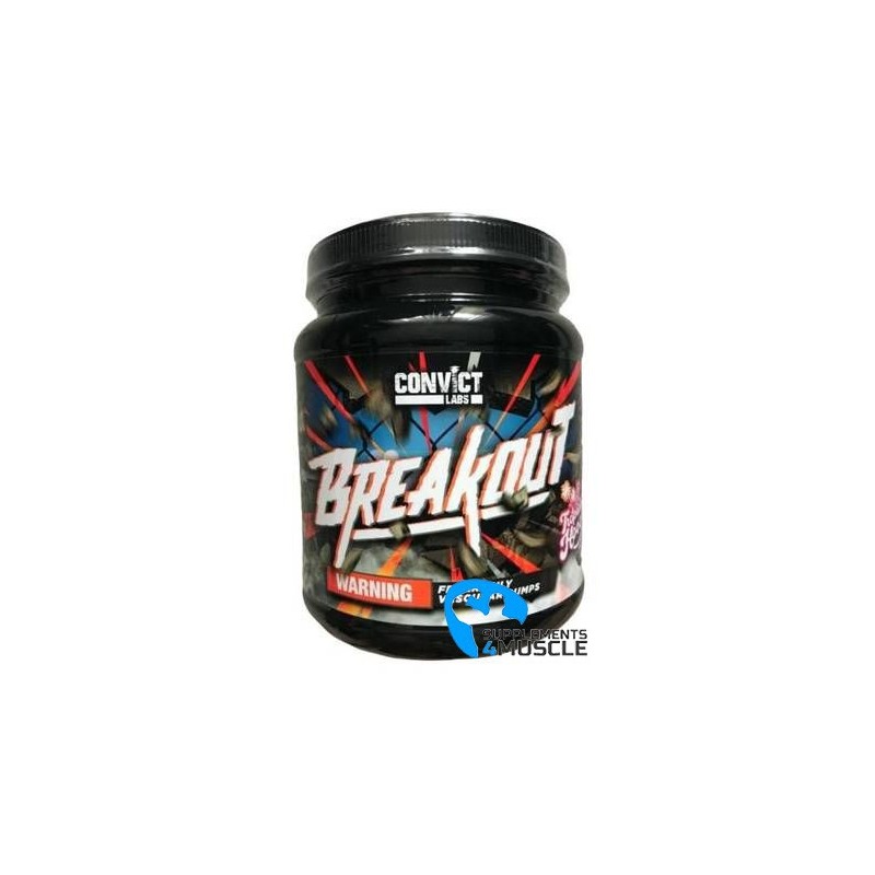 Convict Labs Breakout 600g Suplementos | Supplements4muscle