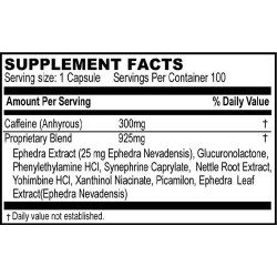 HardRock Yellow Bullet 100caps | Supplements4muscle