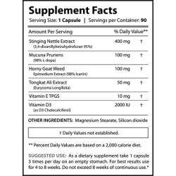 Revange Nutrition Test Eruption 90caps | Supplements4muscle