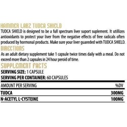 Hammer Labz Tudca Shield 60caps | Supplements4muscle