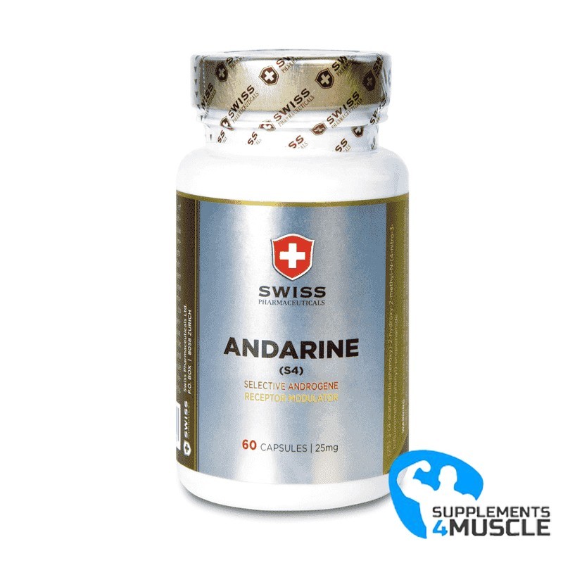 Swiss Pharmaceuticals Andarine S4 60 kapslar Kosttillskott | S4M Swiss Pharmaceuticals Andarine S4 60 kapslar Kosttillskott | S4M
