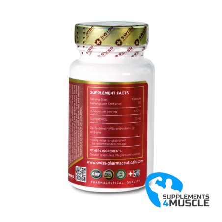 Swiss Pharmaceuticals SUPERDROL 80 caps Supplements | S4M